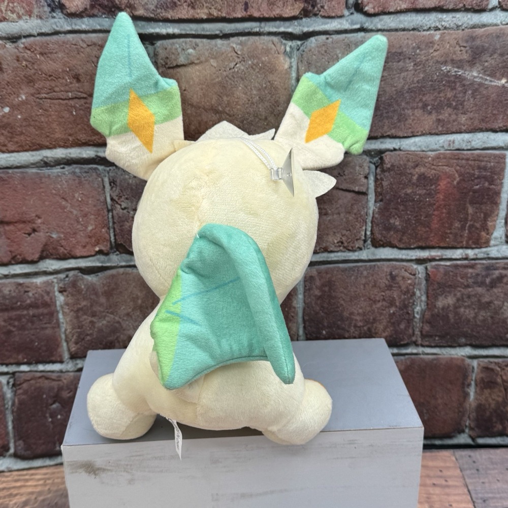 Pokemon Center Mix Au Lait Leafeon Plush Stuffed Animal - Picture 5 of 7